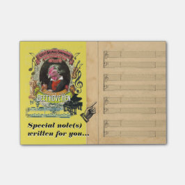 Funny Beethovehen Beethoven Music Parody Post-it® Notes