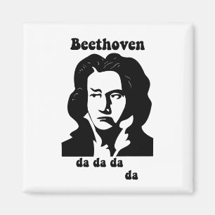 Funny Beethoven Magneet