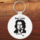 Funny Beethoven Sleutelhanger (Voorkant)
