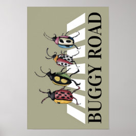 Funny Beetles Poster