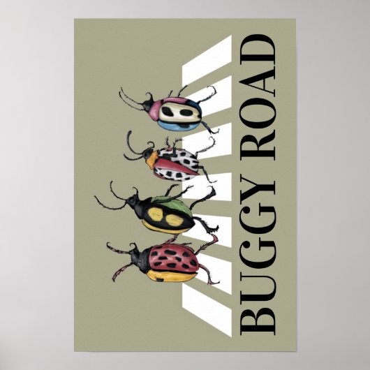 Funny Beetles Poster (Voorkant)