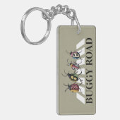 Funny Beetles Sleutelhanger (Voorkant Links)