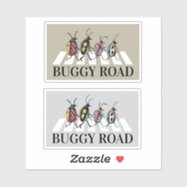 Funny Beetles Sticker