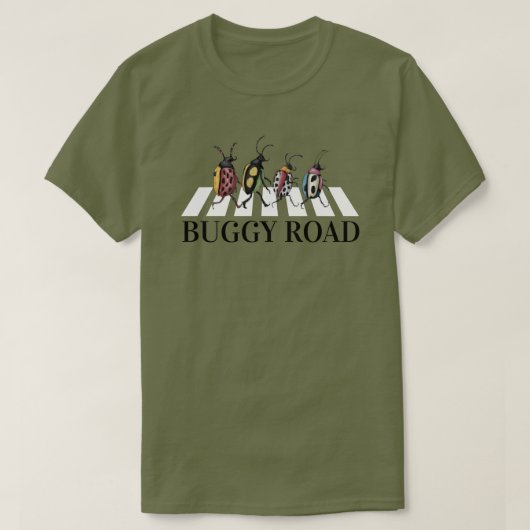 Funny Beetles T-shirt (Design voorkant)