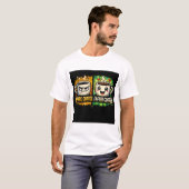 Funny Before Coffee After Coffee Cartoon Coffee  T-shirt (Voorkant volledig)