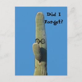 Funny Belated Birthday Greeting Briefkaart