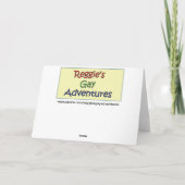 Funny Belated Birthday Kaart (Achterkant)