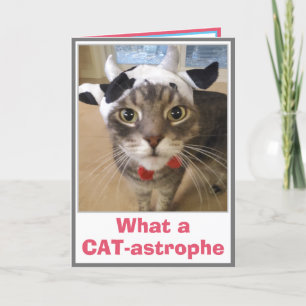 Funny Belated Birthday Kaart