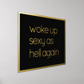 Funny Beleef zelf gouden Prints (Laagn)