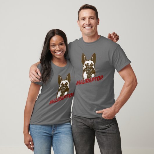 Funny Belgium Malinois Maliraptor do Maligator T-shirt (Unisex)