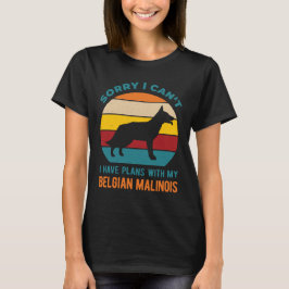 Funny Belgium Malinois T-shirt