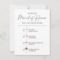 Funny, ben je mijn dochter van het eervolle voorst