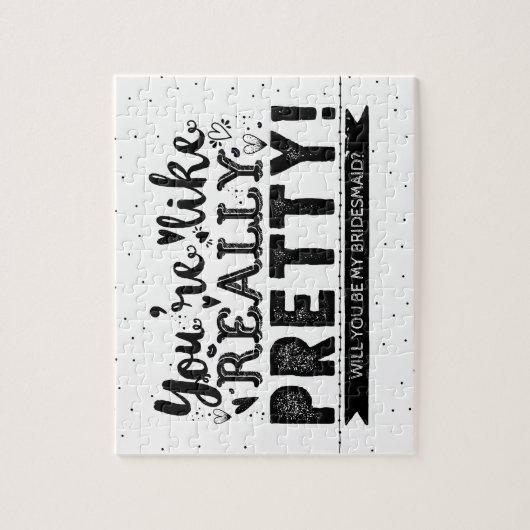 Funny, ben jij mijn Bridesmaid-voorstel? Legpuzzel (Verticaal)