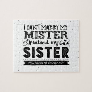 Funny, ben jij mijn Bridesmaid-voorstel? Legpuzzel