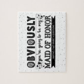 Funny, ben jij mijn Bridesmaid-voorstel? Legpuzzel (Verticaal)