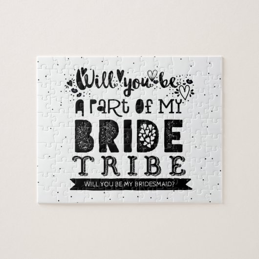 Funny, ben jij mijn Bridesmaid-voorstel? Legpuzzel (Horizontaal)