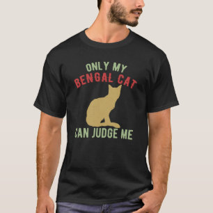 Funny Bengal Cat T-shirt