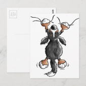 Funny Bernese Mountain Dog Card Briefkaart (Voorkant / Achterkant)