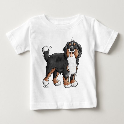 Funny Bernese Mountain Dog Cartoon (Voorkant)