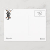 Funny Bernese Mountain Dog Cartoon Briefkaart (Achterkant)