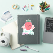Funny Berry Ik hou van je Sticker (iPad Cover)