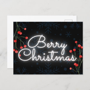 Funny Berry kerstBriefkaart Briefkaart