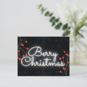 Funny Berry kerstBriefkaart Briefkaart (Staand voorkant)