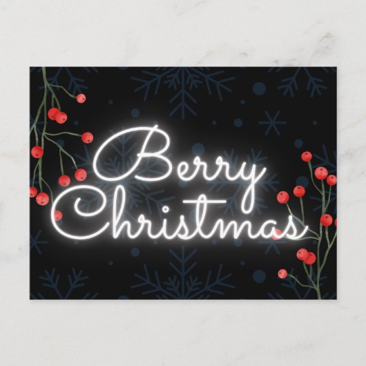 Funny Berry kerstBriefkaart Briefkaart (Voorkant)