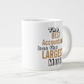 Funny Best Accountant Big Mok Quote (Voorkant rechts)