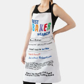 Funny Best Baker Search Schort (Insitu)
