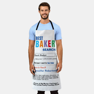Funny Best Baker Search Schort