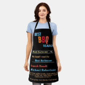Funny Best BBQ Search All-Over Print Apron Schort (Gedragen)