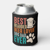 Funny Best Bearted Loving Dog Pap ooit Blikjeskoeler (Blikje Voorkant)