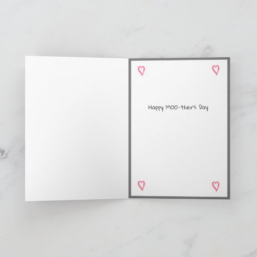 Funny Best Cat Mam Moederdag Card Kaart (Binnen)