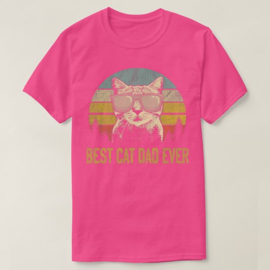 Funny Best Cat Pap Ever Shirt Cat Papa Lover Gift (Design voorkant)
