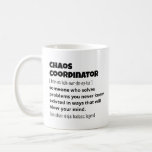 Funny Best Chaos Coordinator Definition Koffiemok<br><div class="desc">Funny Best Chaos Coordinator Definition</div>