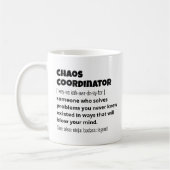 Funny Best Chaos Coordinator Definition Koffiemok (Links)
