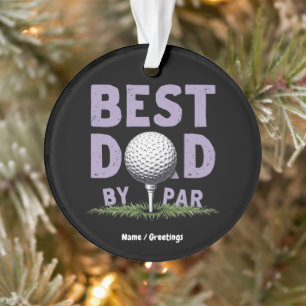 Funny Best Dad beroemd gemaakt door Par Shirt Perf Ornament