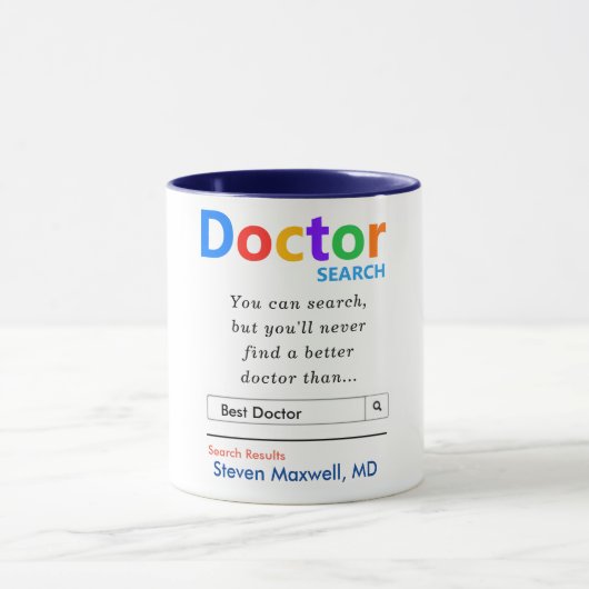 Funny Best Doctor Search Bedankt Mok (Midden)