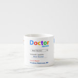 Funny Best Doctor Search Espresso Kop<br><div class="desc">Funny Best Doctor Search.  Geweldig geschenk voor je favoriete MD.</div>