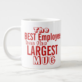 Funny Best Employee Red Quote Office Humor Big Mok