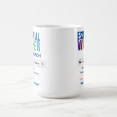 Funny Best Essential Worker Search Magische Mok (Midden)