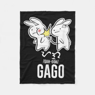 Funny Best Filipino Rabbit Slap Gago Gaga Philippi Fleece Deken