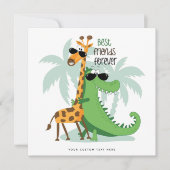 Funny Best Friends Ever Wenskaart Feestdagenkaart (Voorkant)