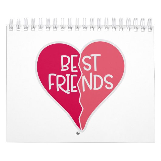 Funny Best Friends Matching Best Friend Kalender (Hoes)