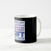 Funny Best Gift for Goddochter Koffiemok (Voorkant rechts)