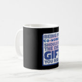 Funny Best Gift voor Medewerker Koffiemok (Voorkant links)