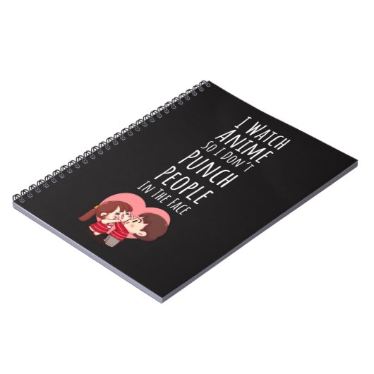 Funny Best Gifts For Anime Lovers Otaku Humor   Notitieboek (Linkerzijde)