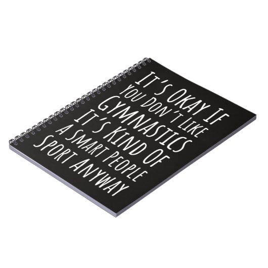 Funny Best Gifts For Gymnasts Gymnastics Sports  Notitieboek (Linkerzijde)