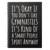 Funny Best Gifts For Gymnasts Gymnastics Sports  Notitieboek (Voorkant)